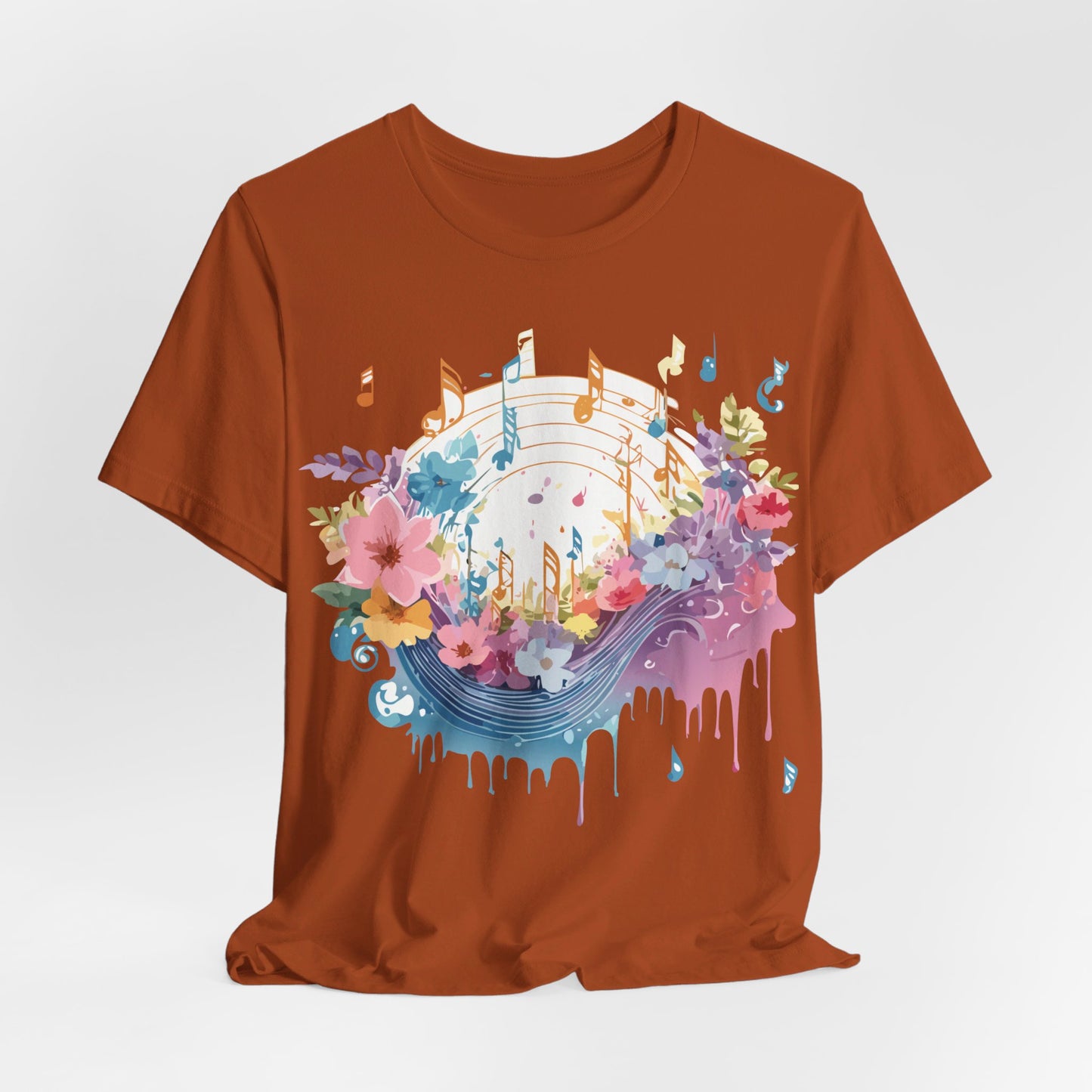 T-shirt en coton naturel - Collection Musique