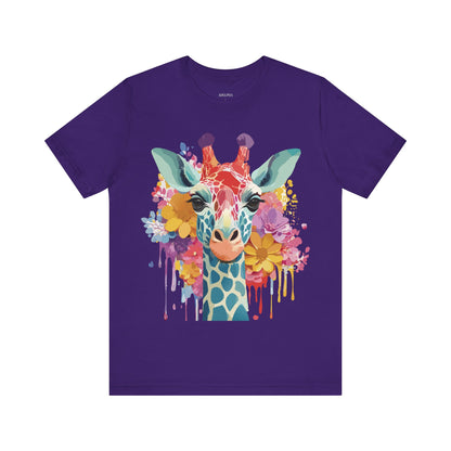 Shirt with Animals | Giraffe Printify