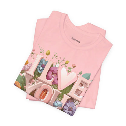 Natural Cotton Tee Shirt - Love story Collection Printify
