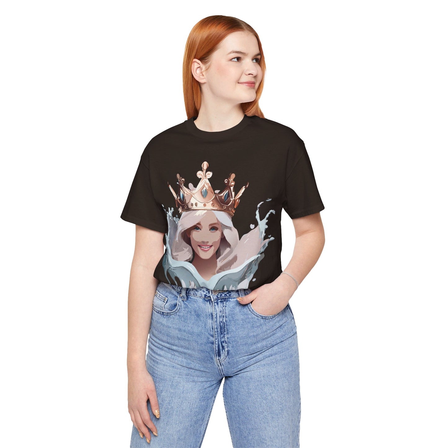 T-shirt en coton naturel - Collection Queen