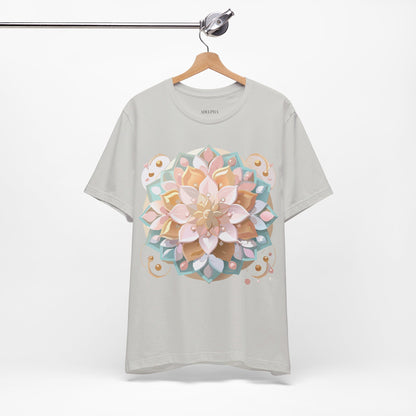 Natural Cotton Tee Shirt - Medallion Collection Printify