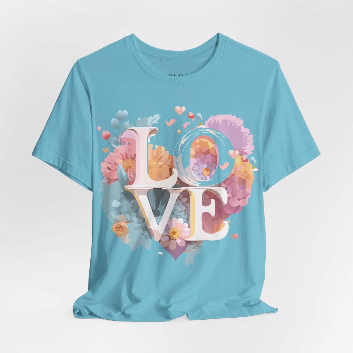 T-shirt en coton naturel - Collection Love story