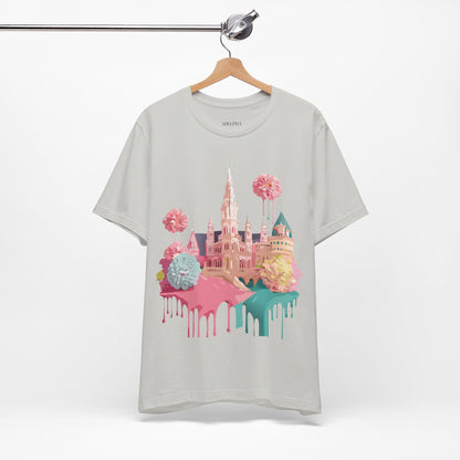 Natural Cotton Tee Shirt - Beautiful Places Collection - Vienna Printify