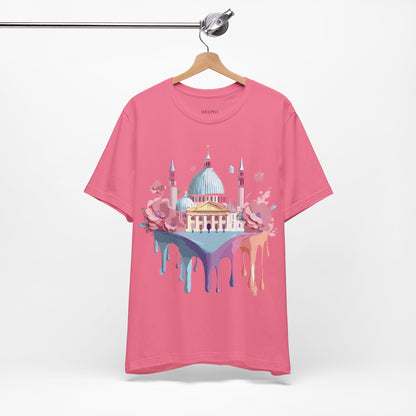 Natural Cotton Tee Shirt - Beautiful Places Collection - Venice Printify