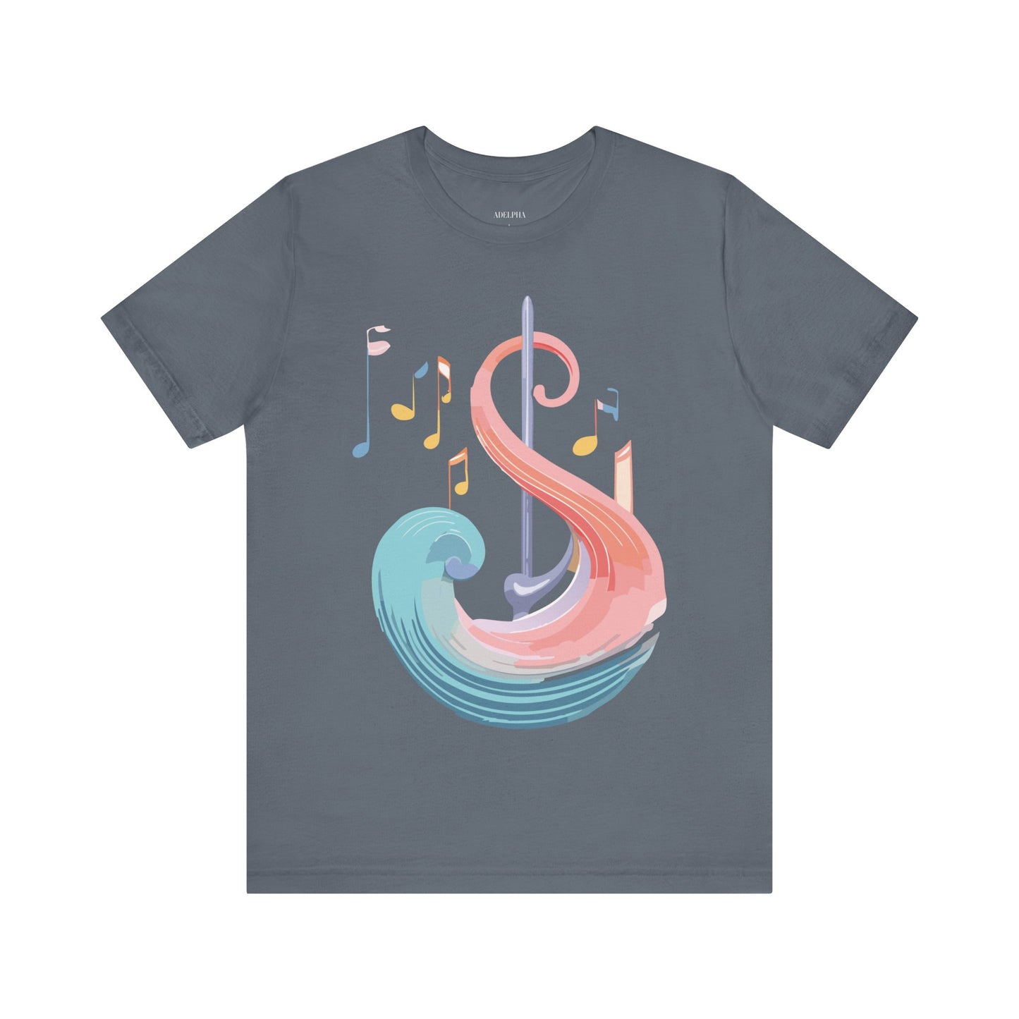 T-shirt en coton naturel - Collection Musique