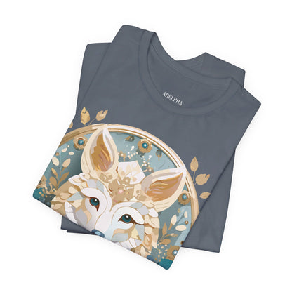 Natural Cotton Tee Shirt - Medallion Collection Printify