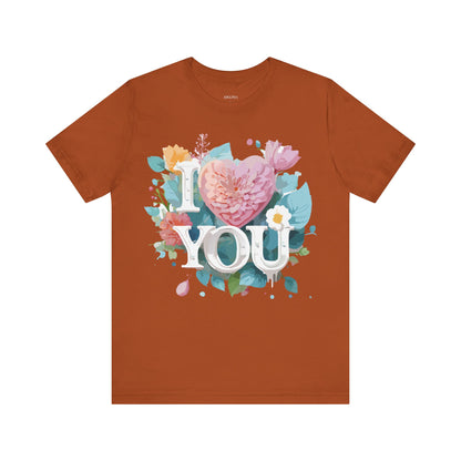 Natural Cotton Tee Shirt - Love Story Collection Printify