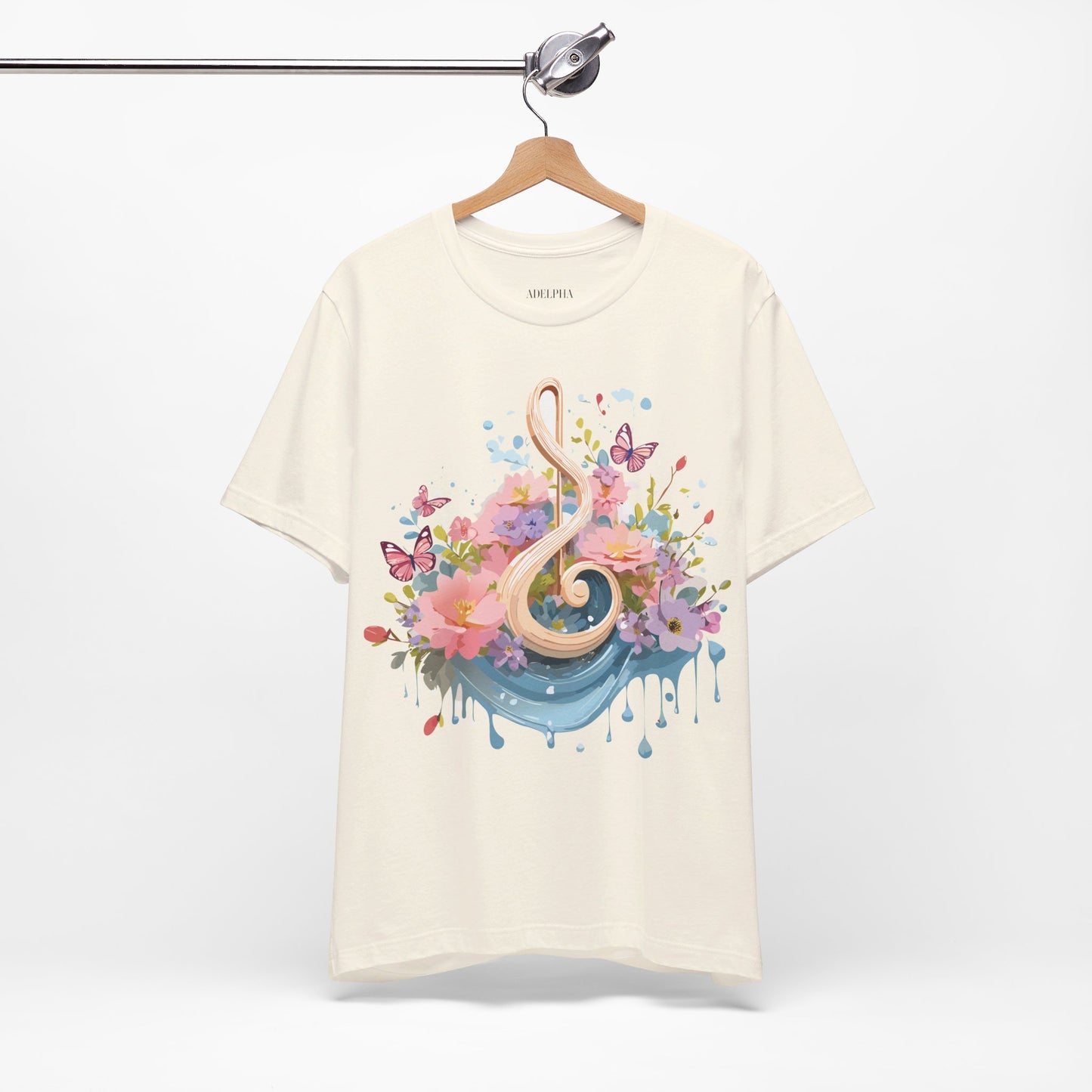 T-shirt en coton naturel - Collection Musique