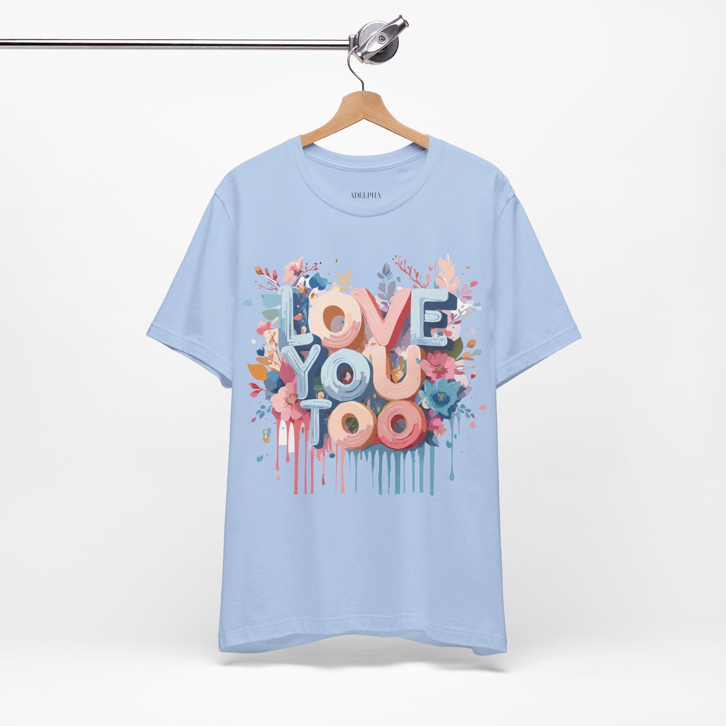 T-Shirt aus natürlicher Baumwolle – Love Story-Kollektion