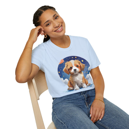 Dog Shirt Unisex Animal Tee Gildan Softstyle 64000 Short Sleeve Comfort