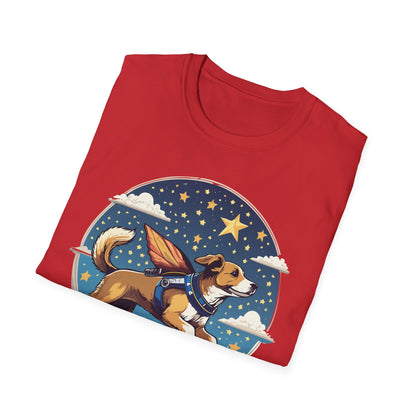 Dog Shirt Unisex Animal Print Tee Hundred Percent Cotton Softstyle Gildan 64000