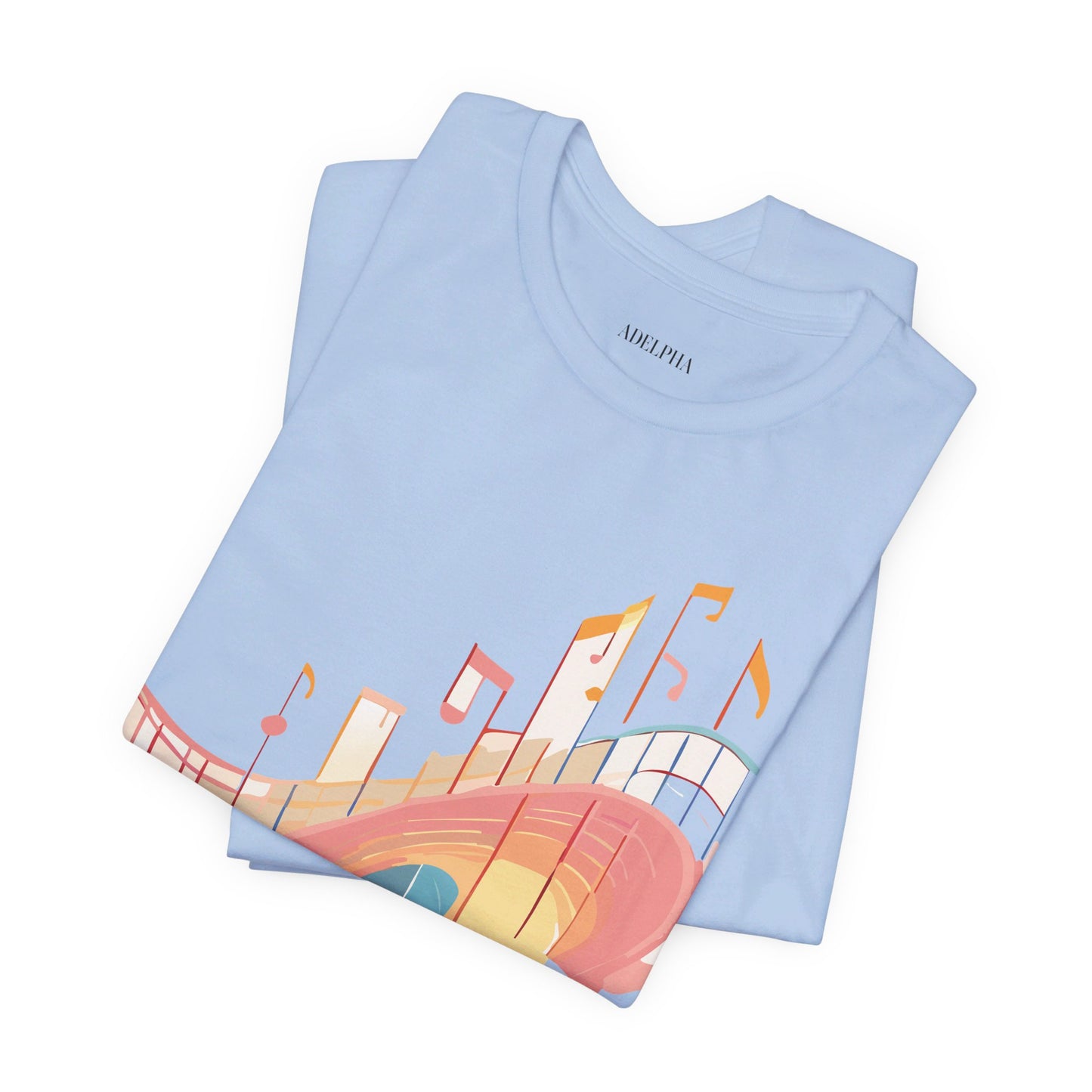 Natural Cotton Tee Shirt - Music collection