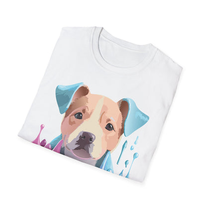Dog Shirt Unisex Animal Tee Softstyle Gildan 64000 Cotton Tee