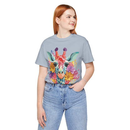 Shirt with Animals | Giraffe Printify