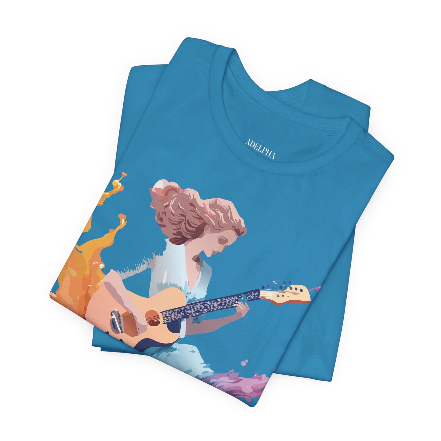 T-shirt en coton naturel - Collection Musique