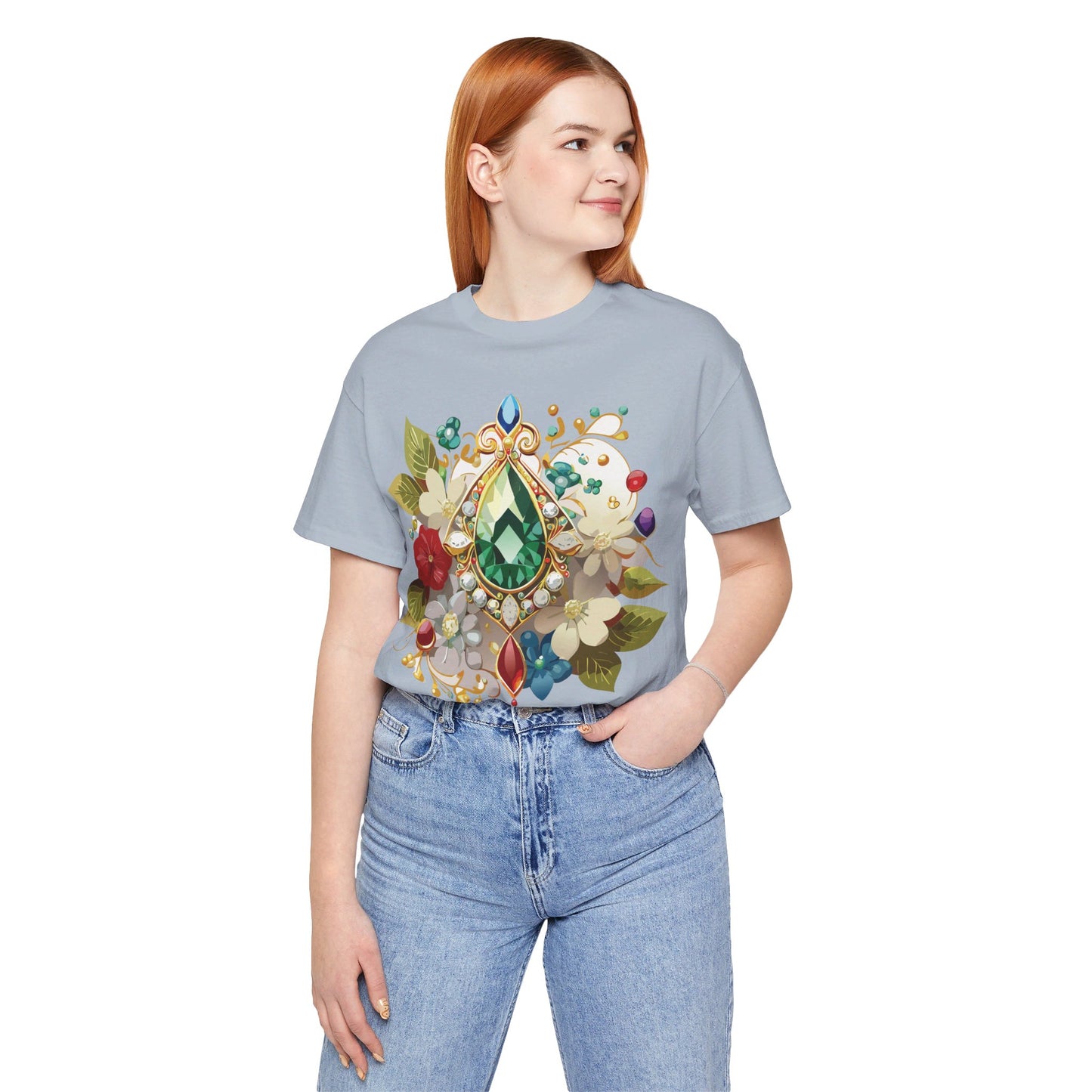 T-Shirt aus natürlicher Baumwolle – Queen Collection