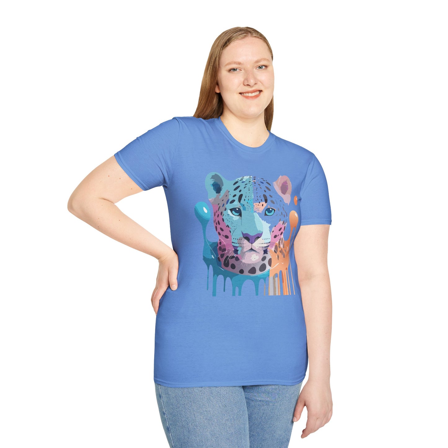 Cheetah Shirt, Shirt with Cheetah, Cheetah Tee, Shirt with Animals