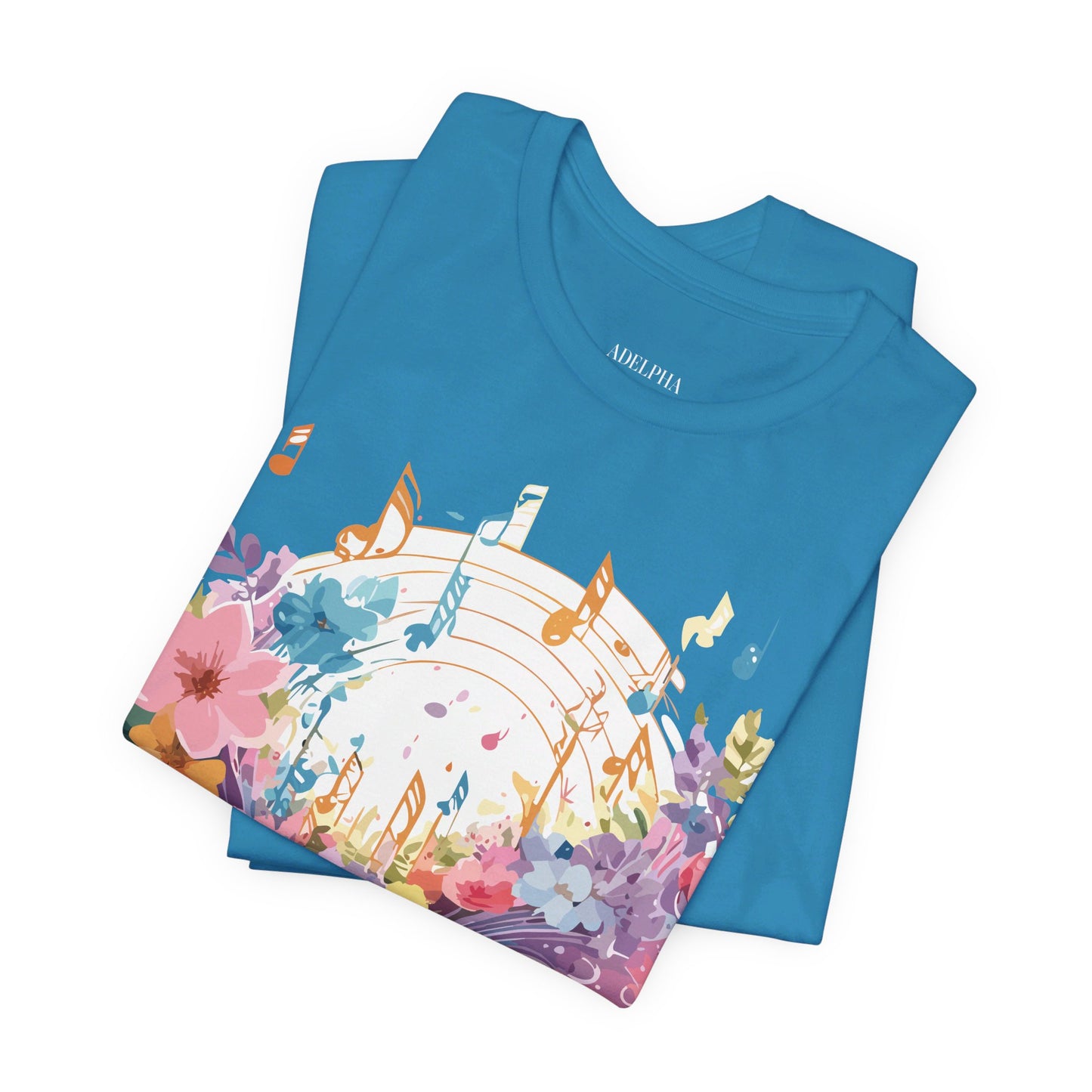 T-shirt en coton naturel - Collection Musique