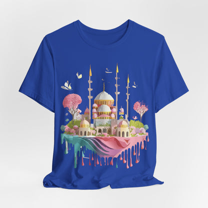 Natural Cotton Tee Shirt - Istanbul, Turkey Printify
