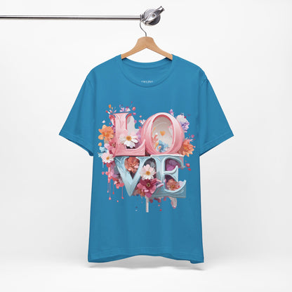 Natural Cotton Tee Shirt - Love Story Collection Printify