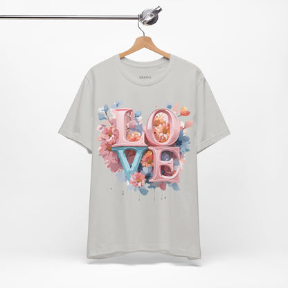 Natural Cotton Tee Shirt - Love story Collection Printify