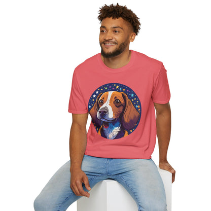 Dog Shirt Unisex Animal Tee Gildan Softstyle 64000 Short Sleeve