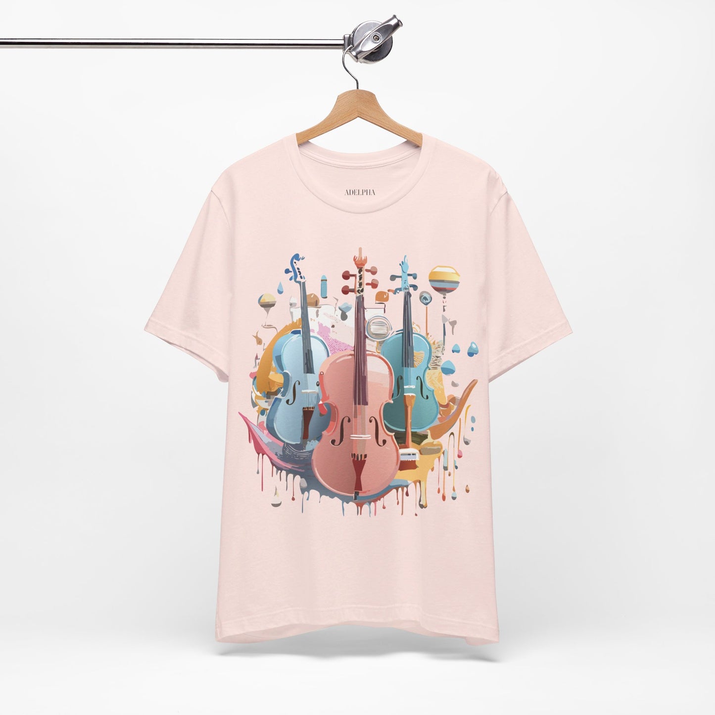 T-shirt en coton naturel - Collection Musique