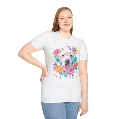 Dog Shirt Unisex Animal Tee Softstyle Gildan 64000 Short Sleeve Tee