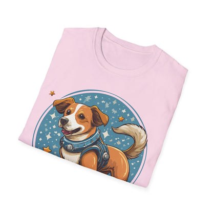 Unisex Dog And Animal Print Shirt Gildan Softstyle 64000 Tee
