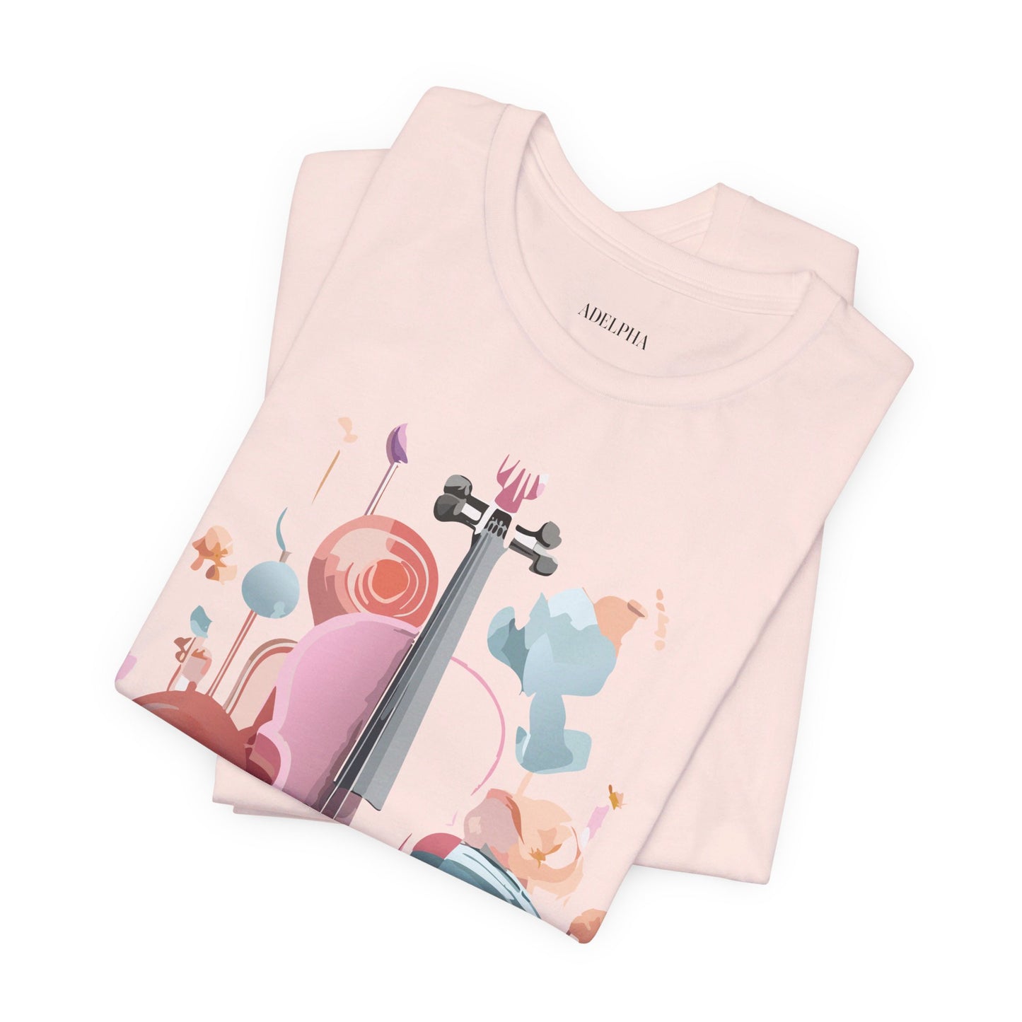 Natural Cotton Tee Shirt - Music collection