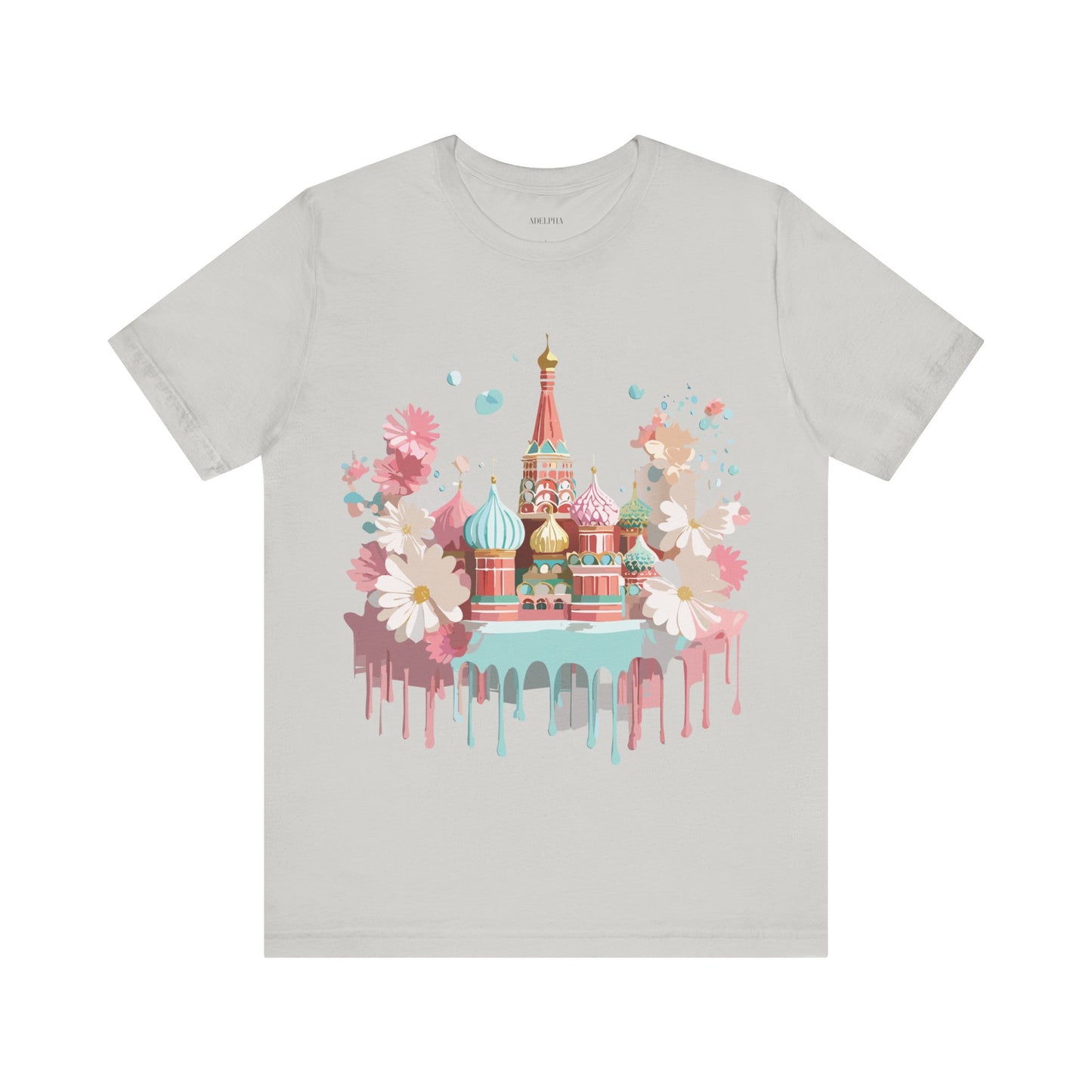 Natural Cotton Tee Shirt - Beautiful Places Collection - Moscow