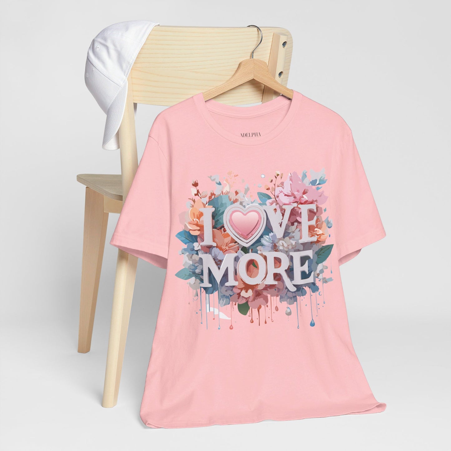 T-Shirt aus natürlicher Baumwolle – Love Story-Kollektion