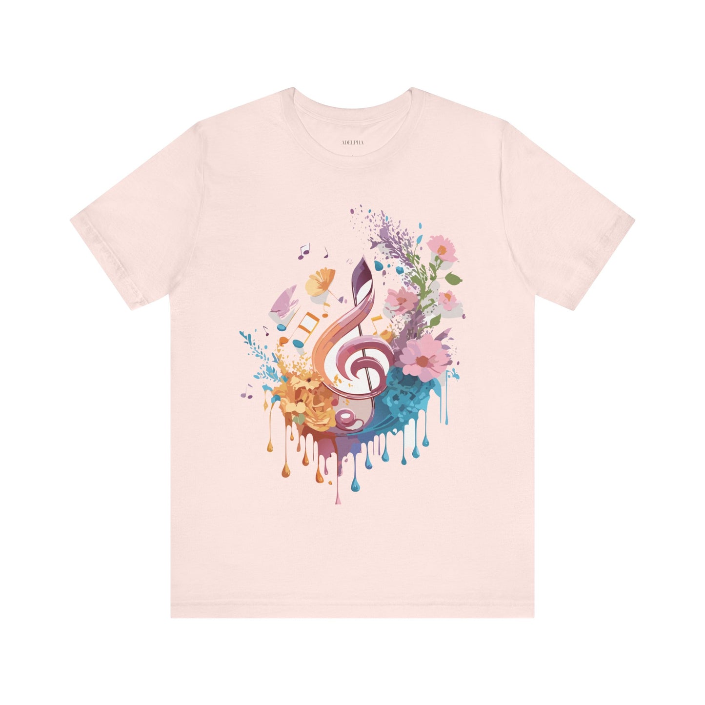 T-shirt en coton naturel - Collection Musique