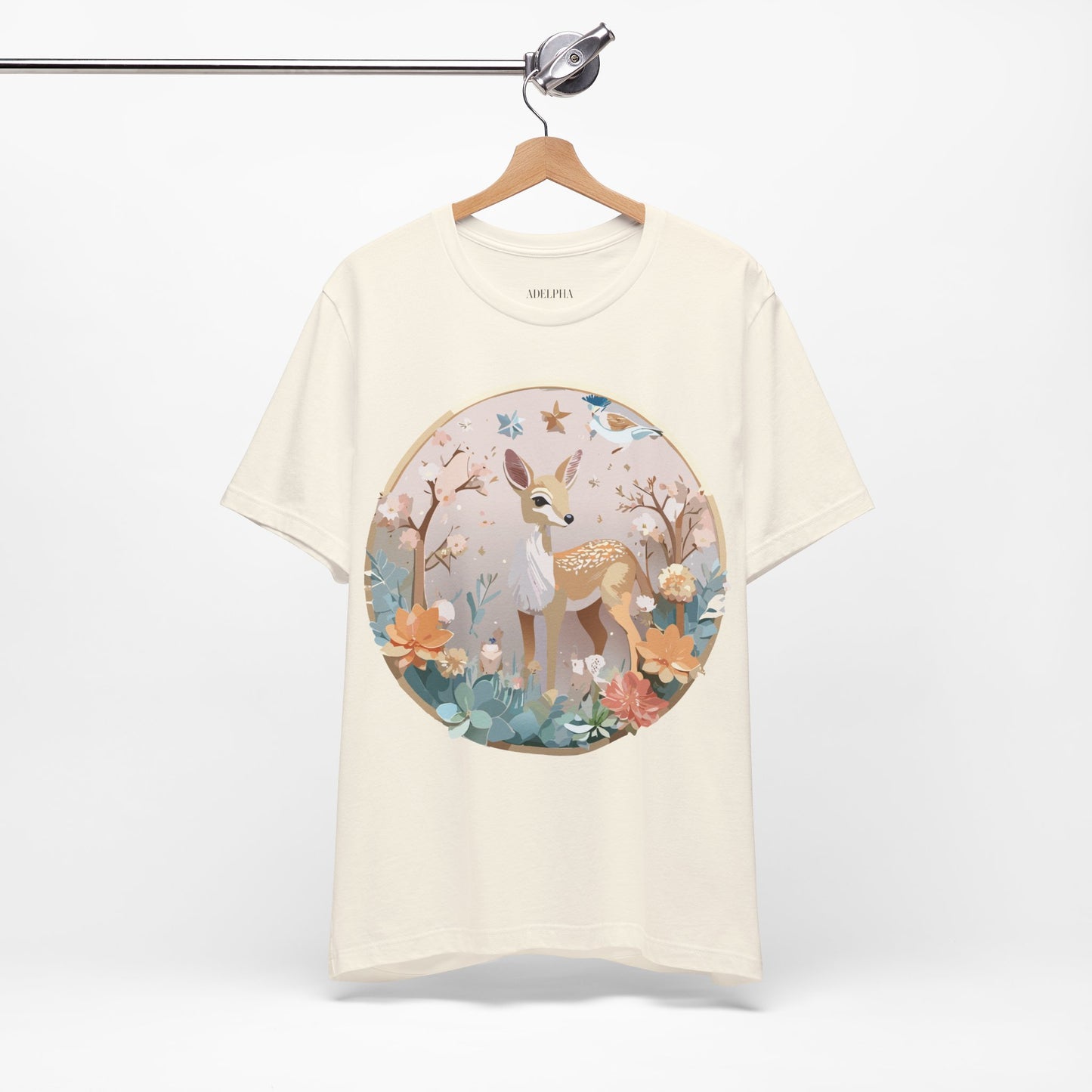 Natural Cotton Tee Shirt - Medallion Collection