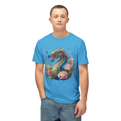 Dragon Art T Shirt Unisex Graphic Tee With Dragon Print HD Cotton