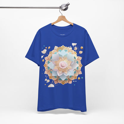 Natural Cotton Tee Shirt - Medallion Collection Printify