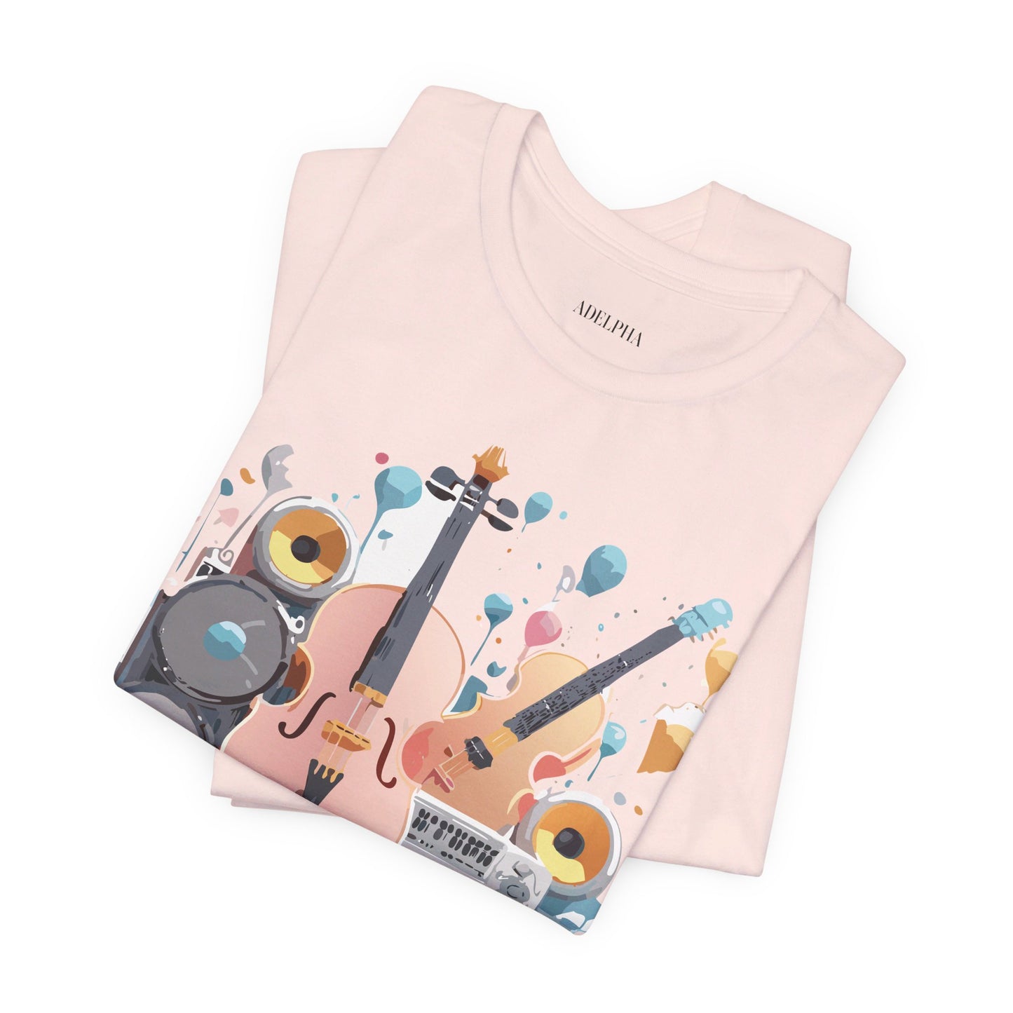 T-shirt en coton naturel - Collection Musique