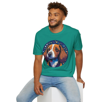 Dog Shirt Unisex Animal Tee Gildan Softstyle 64000 Short Sleeve