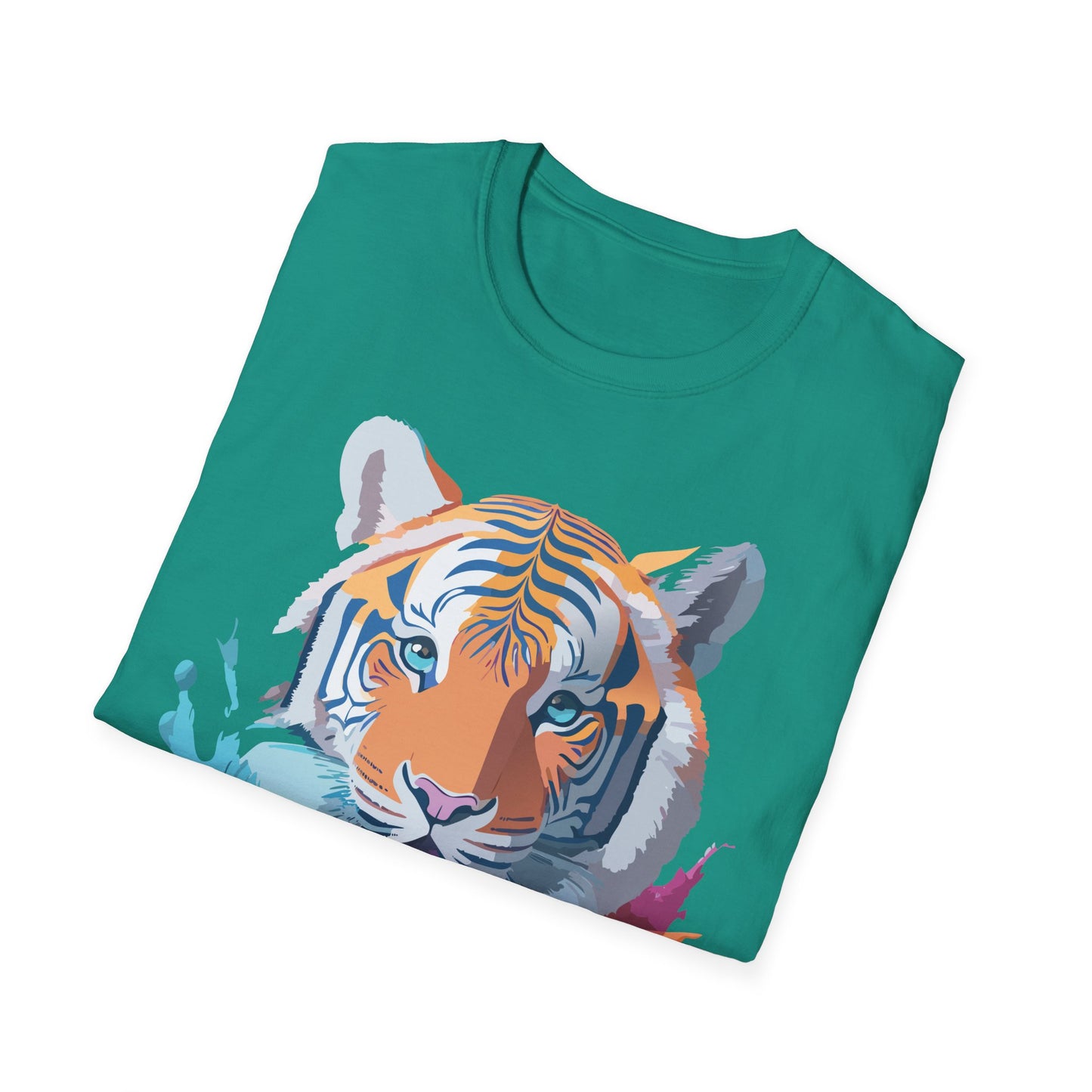 Tiger Shirt, Shirt with Tiger, Animal Tee, Shirt with Animals