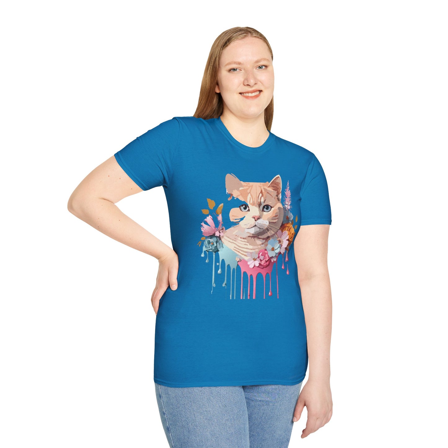 Cat Shirt, Shirt with Cat, Cats Tee, Kitten Tee