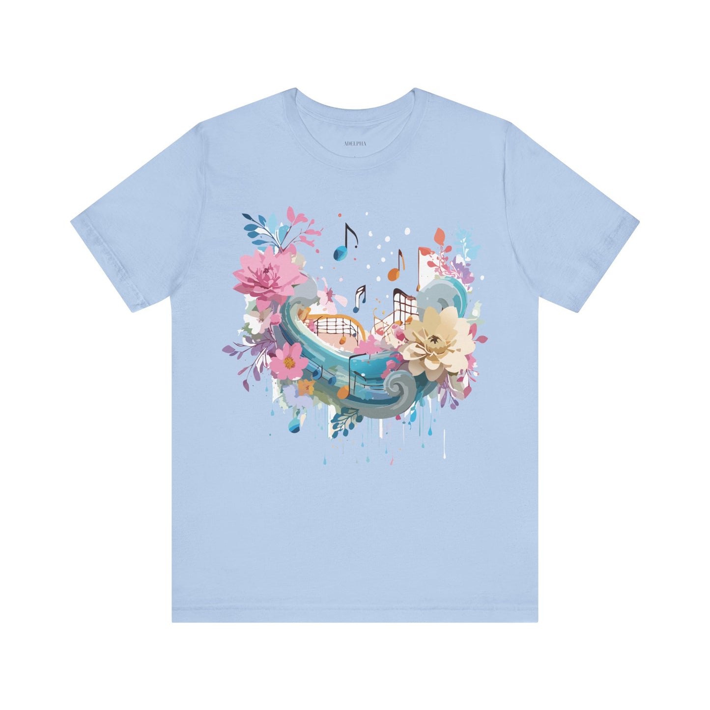 Natural Cotton Tee Shirt - Music collection