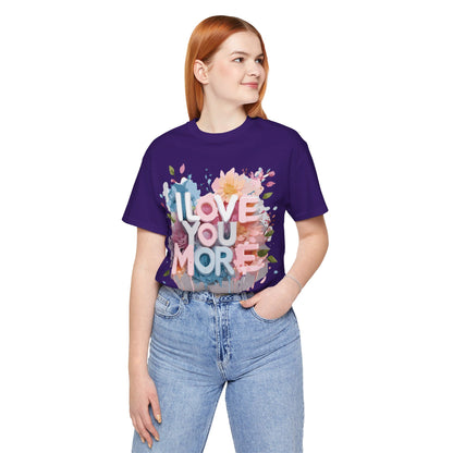 Natural Cotton Tee Shirt - Love Story Collection Printify