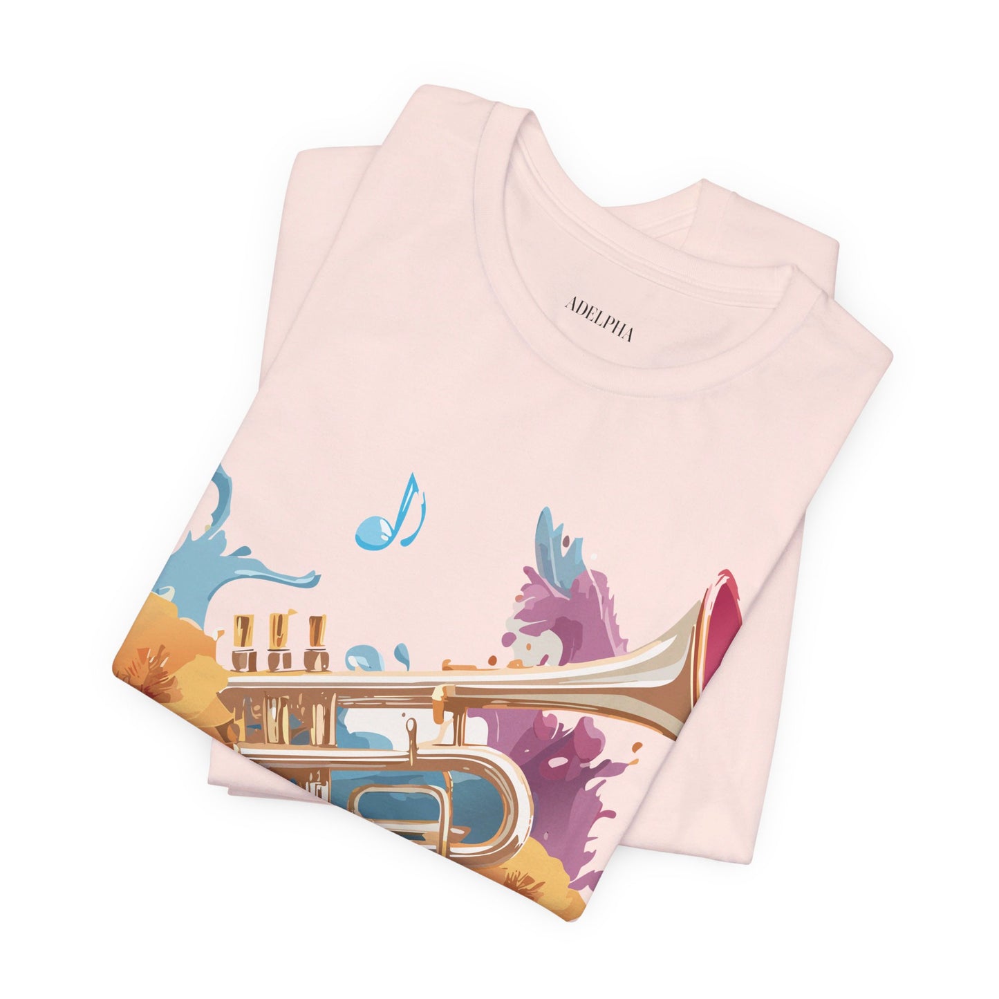 T-shirt en coton naturel - Collection Musique