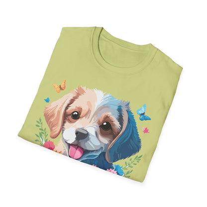 Dog Shirt Unisex Softstyle Tee Gildan 64000 100 Percent Ring Spun Cotton
