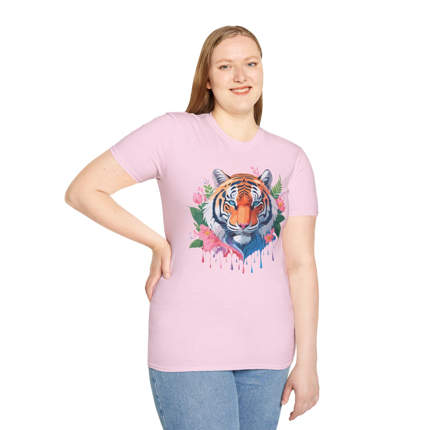 Tiger Shirt, Shirt with Tiger, Animal Tee, Shirt with Animals