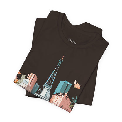 Tourist Shirt, Shirt with Paris - ADELPHA