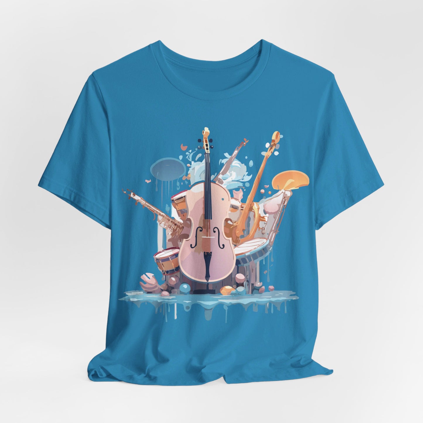 T-shirt en coton naturel - Collection Musique