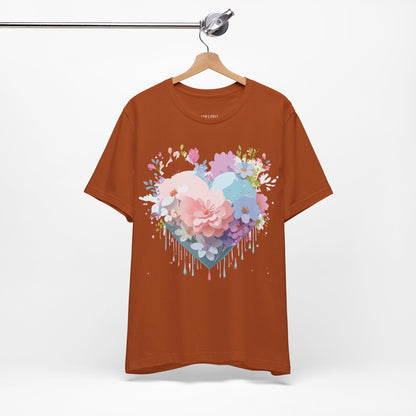 Natural Cotton Tee Shirt - Love Story Collection Printify