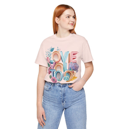 Natural Cotton Tee Shirt - Love story Collection Printify