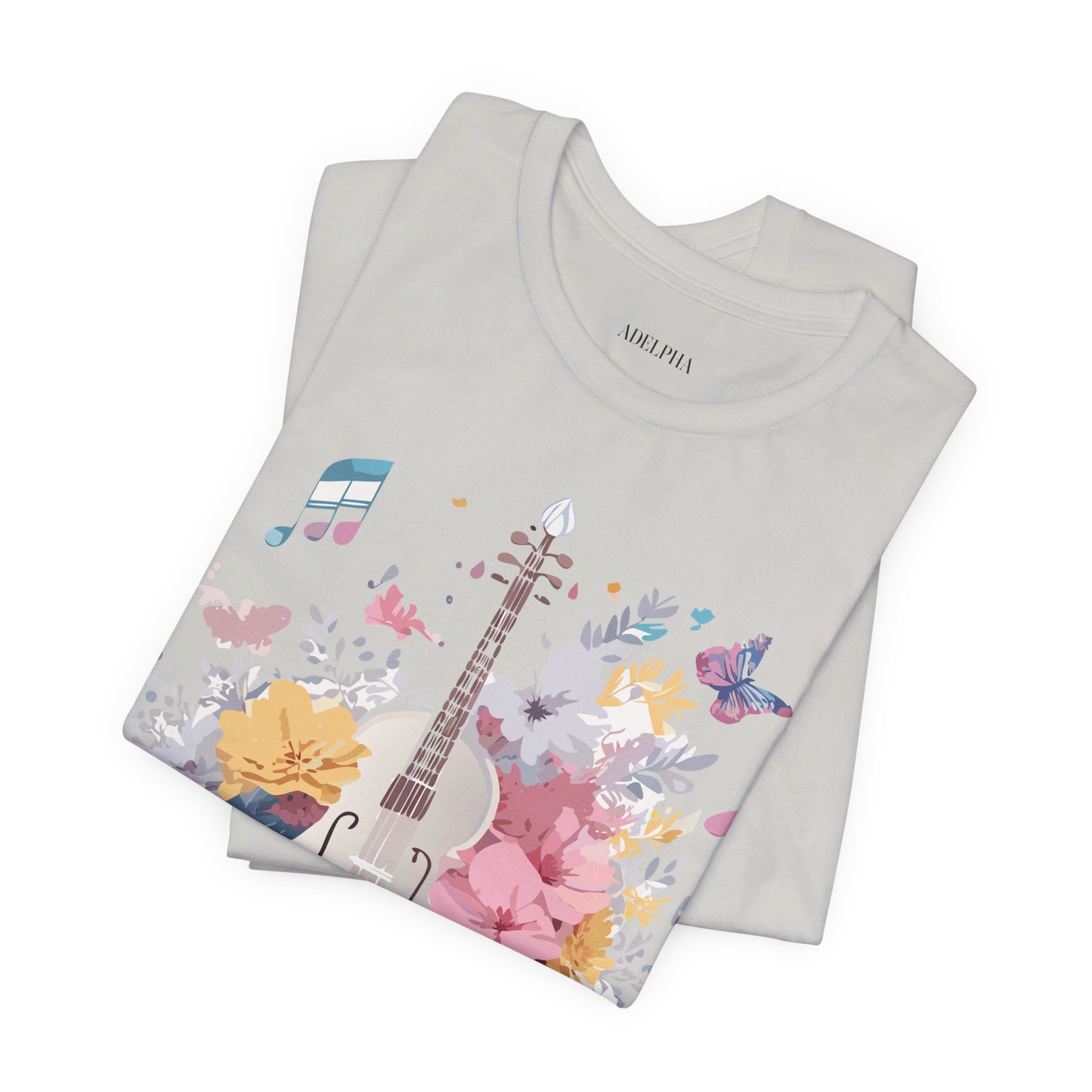 Natural Cotton Tee Shirt - Music collection